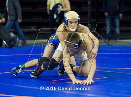 Thumbnail 1 in CIF State Boys Wrestling Championships (Round 3) photogallery.
