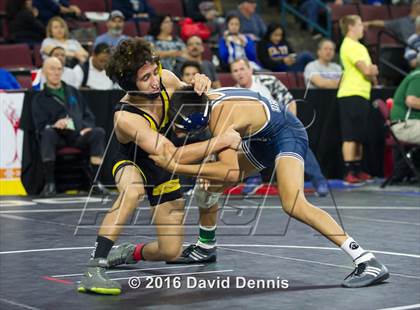 Thumbnail 2 in CIF State Boys Wrestling Championships (Round 3) photogallery.