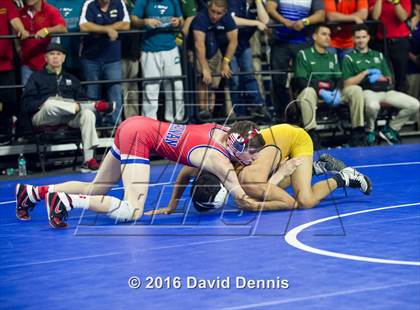 Thumbnail 1 in CIF State Boys Wrestling Championships (Round 3) photogallery.