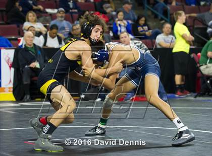 Thumbnail 3 in CIF State Boys Wrestling Championships (Round 3) photogallery.