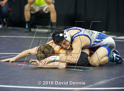 Thumbnail 3 in CIF State Boys Wrestling Championships (Round 3) photogallery.
