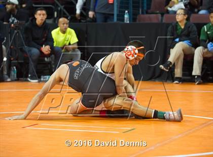 Thumbnail 2 in CIF State Boys Wrestling Championships (Round 3) photogallery.