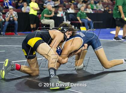 Thumbnail 2 in CIF State Boys Wrestling Championships (Round 3) photogallery.