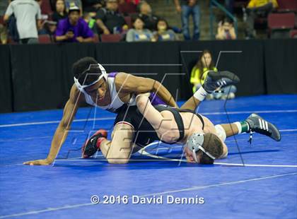 Thumbnail 1 in CIF State Boys Wrestling Championships (Round 3) photogallery.