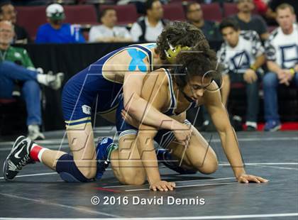 Thumbnail 3 in CIF State Boys Wrestling Championships (Round 3) photogallery.