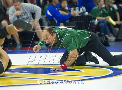 Thumbnail 1 in CIF State Boys Wrestling Championships (Round 3) photogallery.