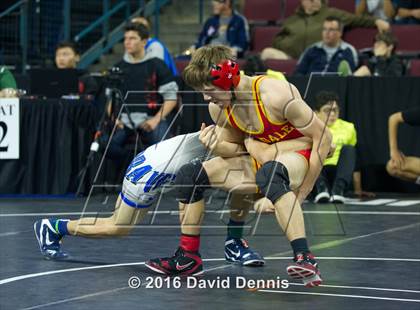 Thumbnail 2 in CIF State Boys Wrestling Championships (Round 3) photogallery.