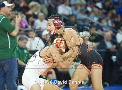 Thumbnail 3 in CIF State Boys Wrestling Championships (Round 3) photogallery.