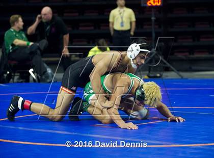 Thumbnail 1 in CIF State Boys Wrestling Championships (Round 3) photogallery.