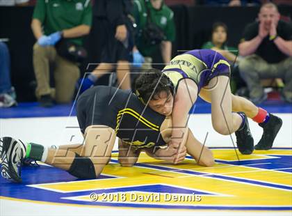 Thumbnail 3 in CIF State Boys Wrestling Championships (Round 3) photogallery.