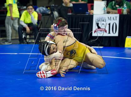 Thumbnail 2 in CIF State Boys Wrestling Championships (Round 3) photogallery.