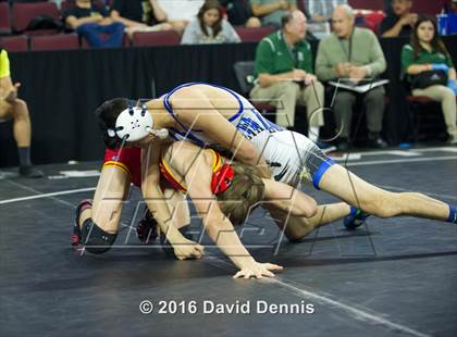 Thumbnail 3 in CIF State Boys Wrestling Championships (Round 3) photogallery.