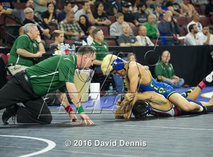 Thumbnail 2 in CIF State Boys Wrestling Championships (Round 3) photogallery.