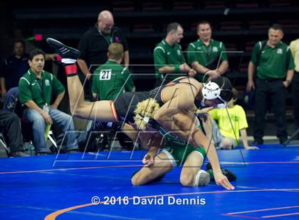 Thumbnail 2 in CIF State Boys Wrestling Championships (Round 3) photogallery.