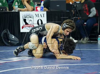 Thumbnail 2 in CIF State Boys Wrestling Championships (Round 3) photogallery.