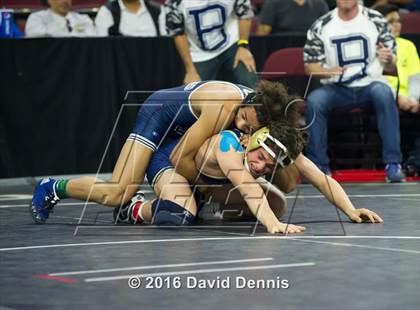 Thumbnail 1 in CIF State Boys Wrestling Championships (Round 3) photogallery.