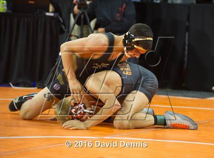 Thumbnail 2 in CIF State Boys Wrestling Championships (Round 3) photogallery.