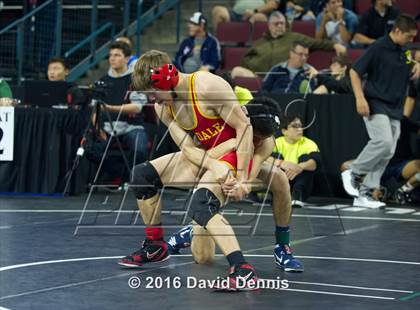 Thumbnail 1 in CIF State Boys Wrestling Championships (Round 3) photogallery.