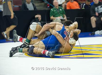 Thumbnail 2 in CIF State Boys Wrestling Championships (Round 3) photogallery.
