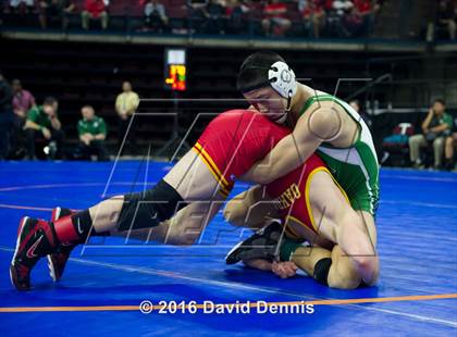 Thumbnail 2 in CIF State Boys Wrestling Championships (Round 3) photogallery.