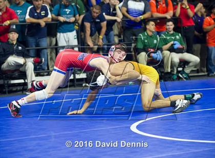 Thumbnail 2 in CIF State Boys Wrestling Championships (Round 3) photogallery.
