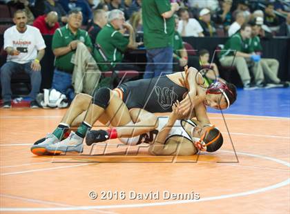 Thumbnail 2 in CIF State Boys Wrestling Championships (Round 3) photogallery.