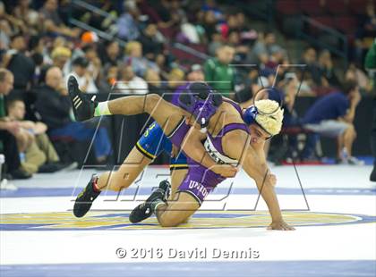 Thumbnail 2 in CIF State Boys Wrestling Championships (Round 3) photogallery.