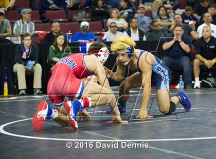 Thumbnail 3 in CIF State Boys Wrestling Championships (Round 3) photogallery.