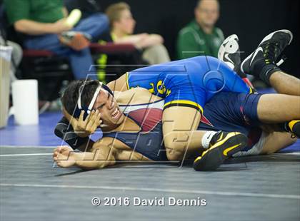 Thumbnail 1 in CIF State Boys Wrestling Championships (Round 3) photogallery.