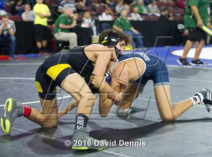 Thumbnail 3 in CIF State Boys Wrestling Championships (Round 3) photogallery.
