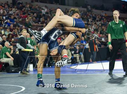 Thumbnail 1 in CIF State Boys Wrestling Championships (Round 3) photogallery.
