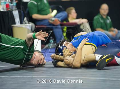 Thumbnail 1 in CIF State Boys Wrestling Championships (Round 3) photogallery.