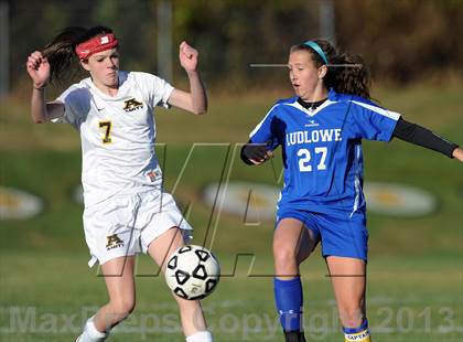 Thumbnail 3 in Ludlowe @ Amity (CIAC Class LL 1st Round) photogallery.