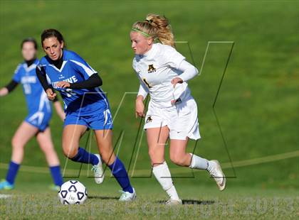 Thumbnail 3 in Ludlowe @ Amity (CIAC Class LL 1st Round) photogallery.