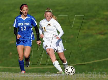 Thumbnail 2 in Ludlowe @ Amity (CIAC Class LL 1st Round) photogallery.