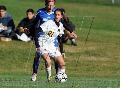 Thumbnail 2 in Ludlowe @ Amity (CIAC Class LL 1st Round) photogallery.
