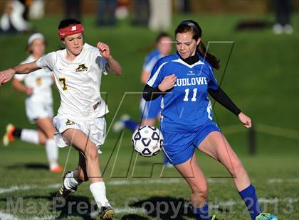 Thumbnail 3 in Ludlowe @ Amity (CIAC Class LL 1st Round) photogallery.
