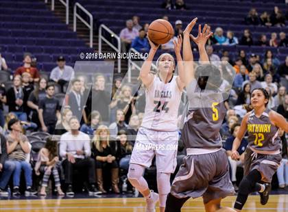 Thumbnail 1 in American Leadership Academy - Gilbert North vs. Sequoia Pathway Academy (CAA D2 Final ) photogallery.