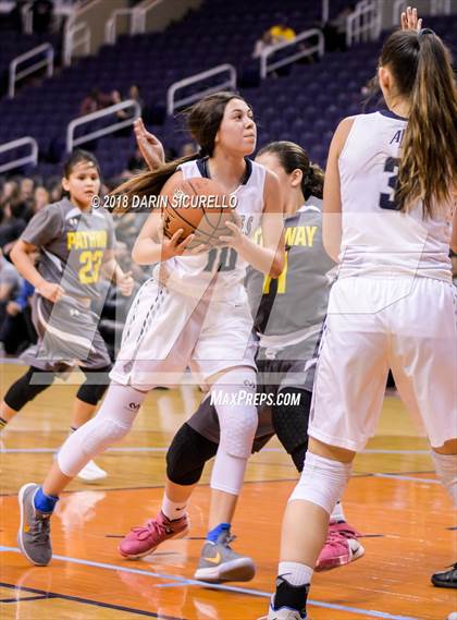 Thumbnail 2 in American Leadership Academy - Gilbert North vs. Sequoia Pathway Academy (CAA D2 Final ) photogallery.