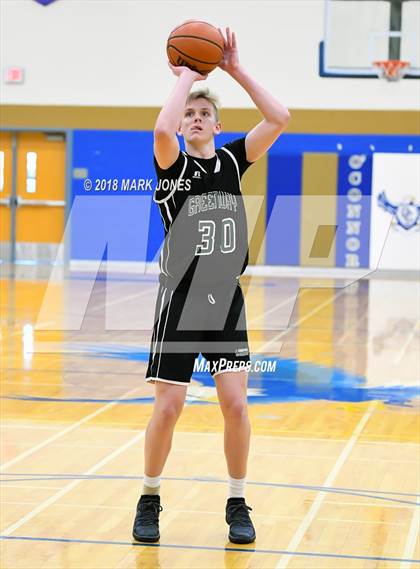 Thumbnail 1 in Greenway vs. Glendale Prep Academy (Sunnyslope Hoopsgiving Tournament)  photogallery.