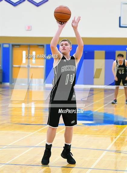 Thumbnail 1 in Greenway vs. Glendale Prep Academy (Sunnyslope Hoopsgiving Tournament)  photogallery.