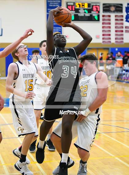 Thumbnail 1 in Greenway vs. Glendale Prep Academy (Sunnyslope Hoopsgiving Tournament)  photogallery.