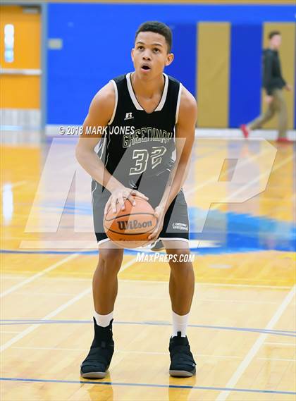 Thumbnail 2 in Greenway vs. Glendale Prep Academy (Sunnyslope Hoopsgiving Tournament)  photogallery.