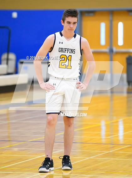 Thumbnail 2 in Greenway vs. Glendale Prep Academy (Sunnyslope Hoopsgiving Tournament)  photogallery.