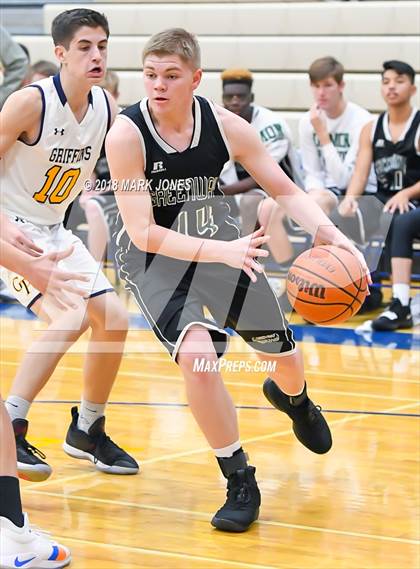 Thumbnail 3 in Greenway vs. Glendale Prep Academy (Sunnyslope Hoopsgiving Tournament)  photogallery.