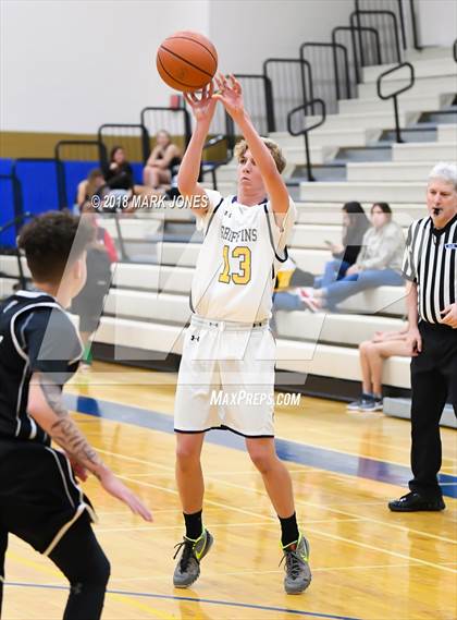Thumbnail 3 in Greenway vs. Glendale Prep Academy (Sunnyslope Hoopsgiving Tournament)  photogallery.