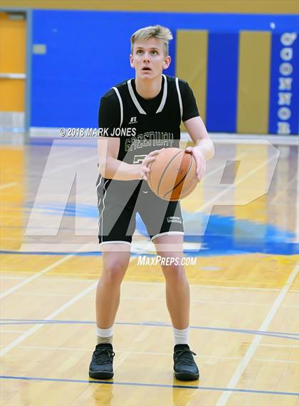 Thumbnail 3 in Greenway vs. Glendale Prep Academy (Sunnyslope Hoopsgiving Tournament)  photogallery.