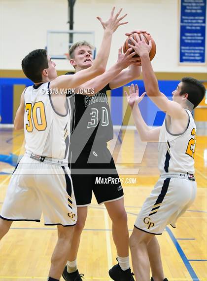 Thumbnail 2 in Greenway vs. Glendale Prep Academy (Sunnyslope Hoopsgiving Tournament)  photogallery.