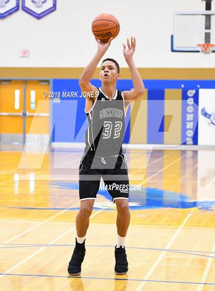 Thumbnail 3 in Greenway vs. Glendale Prep Academy (Sunnyslope Hoopsgiving Tournament)  photogallery.