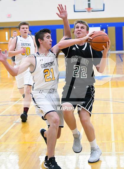 Thumbnail 3 in Greenway vs. Glendale Prep Academy (Sunnyslope Hoopsgiving Tournament)  photogallery.